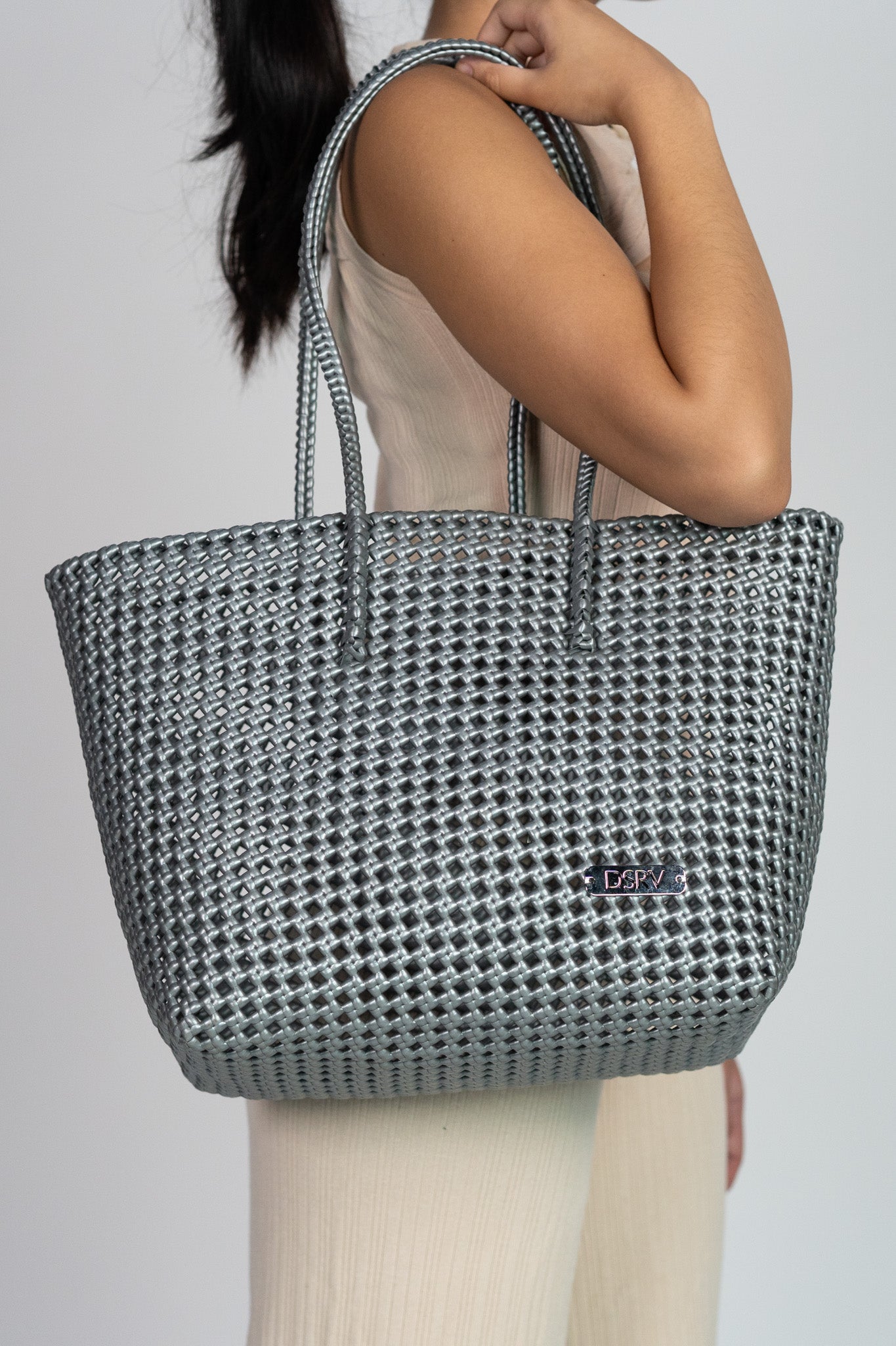 SILVER FISH HANDBAG